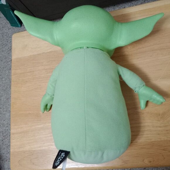 Baby Yoda Plush Doll Star Wars Grogu Stuffed Toy Soft & Cuddly - Picture 4 of 13
